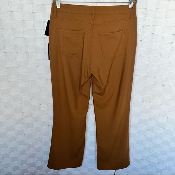 Kut From The Kloth Copper Wide Flare Leg Pants Size 6 - Picture 3 of 9